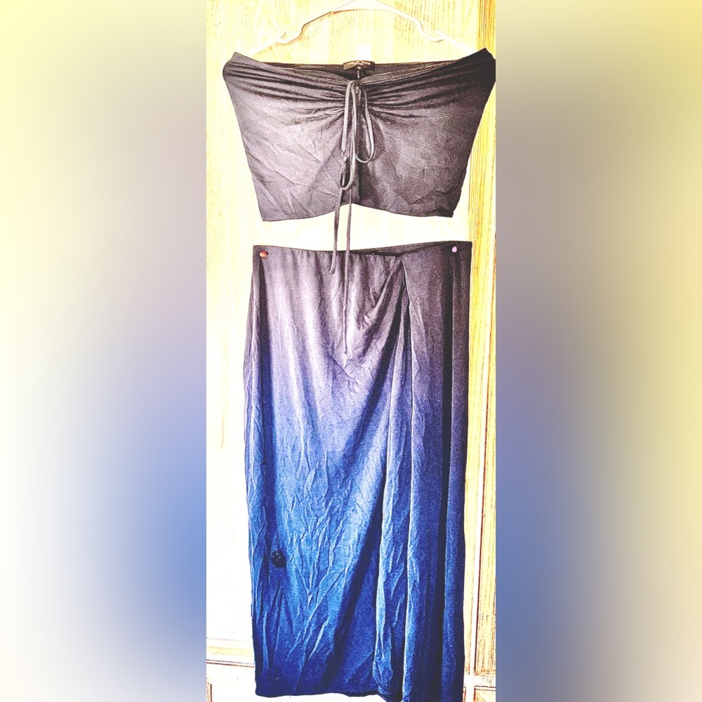 Rag and Bone Authentic Matching Skirt and Halter Top Coordinated Set Sizes M/L